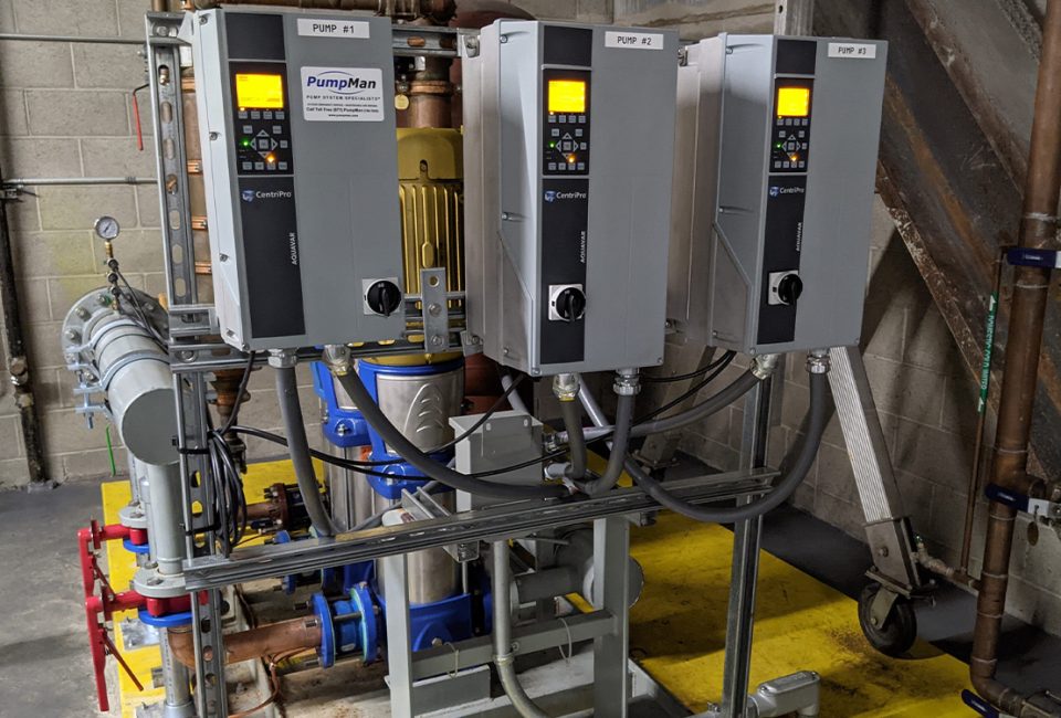 PumpMan control system, for a commercial or large residential pool or water feature.